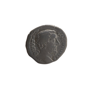 Denarius; issuers: Lucius Verus (130–169, Roman emperor 161–169) and Marcus Aurelius (121–180,