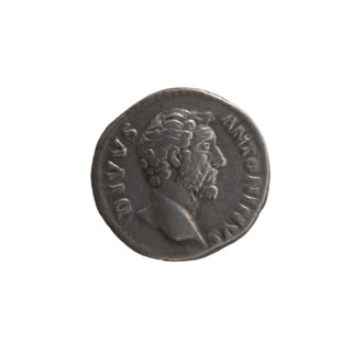 Denarius; issuers: Marcus Aurelius (121–180, Roman emperor 161–180) and Lucius Verus (130–169,