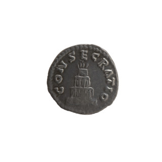 Denarius, Marcus Aurelius (121–180, Roman emperor 161–180) and Lucius Verus (130–169, Roman emperor