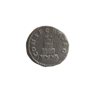 Denarius, Marcus Aurelius (121–180; Roman emperor 161–180) and Lucius Verus (130–169; Roman emperor