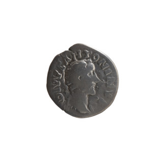 Denarius, Marcus Aurelius (121–180; Roman emperor 161–180) and Lucius Verus (130–169; Roman emperor