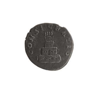 Denarius, Marcus Aurelius (121–180; Roman emperor 161–180) and Lucius Verus (130–169; Roman emperor