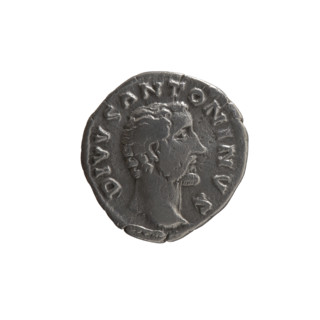 Denarius; issuers: Lucius Verus (130–169, Roman emperor 161–169) and Marcus Aurelius (121–180,