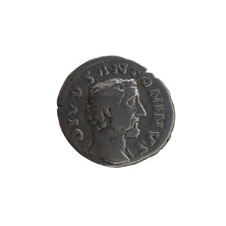 Denarius; issuers: Marcus Aurelius (121–180, Roman emperor 161–180) and Lucius Verus (130–169,