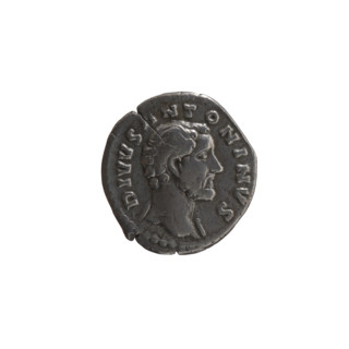 Denarius, Marcus Aurelius (121–180; Roman emperor 161–180) and Lucius Verus (130–169; Roman emperor