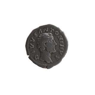 Denarius, Marcus Aurelius (121–180, Roman emperor 161–180) and Lucius Verus (130–169, Roman emperor