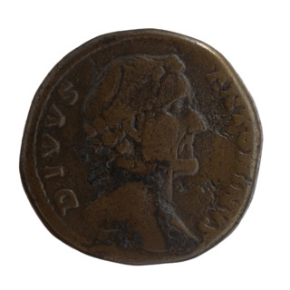 Sestertius, Antoninus Pius (86–161; Roman emperor 138–161) (posthumous), Lucius Verus (130–169;