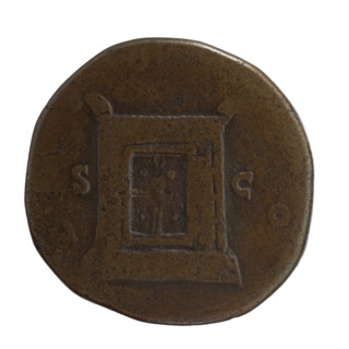 Sestertius, posthumous issues of Antoninus Pius (86–161; Roman emperor 138–161), Lucius Verus
