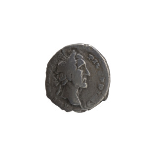 Denarius, Antoninus Pius (86–161; Roman emperor 138–161). Obverse: head of the emperor in a laurel