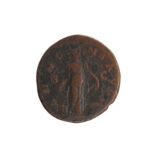 Antoninus Pius (86–161; Roman emperor 138–161), issuer. Obverse: Head of Antoninus Pius in a laurel
