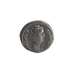 Denarius, Faustina the Elder (98–141; Roman empress 138–141), issuer Antoninus Pius (86–161; Roman
