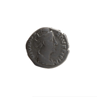 Denarius, posthumous issue for Faustina the Elder (98–141; Roman empress 138–141). Issuer: