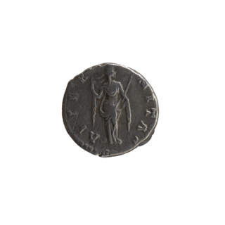 Denarius, posthumous issue for Faustina the Elder (98–141; Roman empress 138–141); issuer: