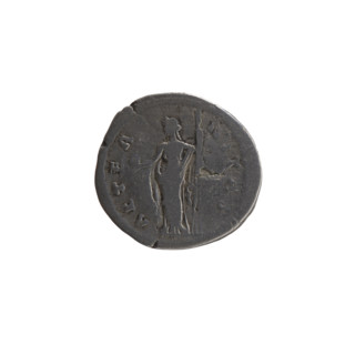 Denarius, Faustina the Elder (98–141; Roman empress 138–141), posthumous issue under Antoninus Pius