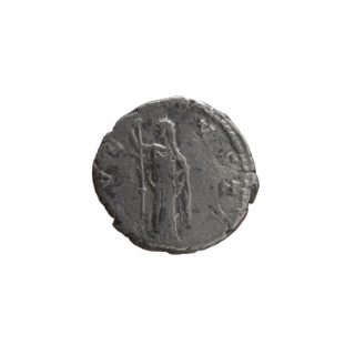 Denarius, posthumous issue for Faustina the Elder (98–141; Roman empress 138–141), issuer Antoninus