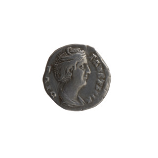 Denarius, Faustina the Elder (98–141; Roman empress 138–141) (posthumous issue of Antoninus Pius,