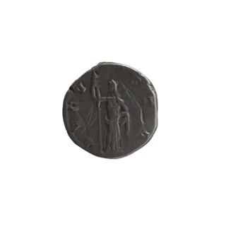 Denarius, posthumous issue for Faustina the Elder (98–141; Roman empress 138–141), issuer Antoninus