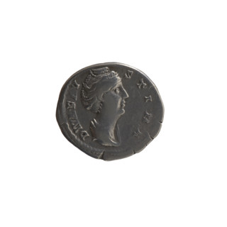 Denarius, Faustina the Elder (98–141; Roman empress 138–141) (posthumous issue). Issuer: Antoninus