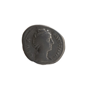 Denarius, Faustina the Elder (98–141; Roman empress 138–141) (posthumous issue of Antoninus Pius,