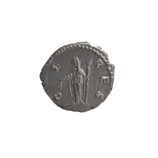 Denarius, posthumous issue for Faustina the Elder (98–141; Roman empress 138–141), issuer Antoninus