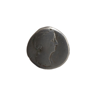 Denarius, posthumous issue for Faustina the Elder (98–141; Roman empress 138–141), issuer Antoninus
