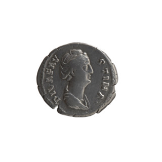 denarius, Faustina the Elder (98–141; Roman empress 138–141) (posthumous), issuer Antoninus Pius