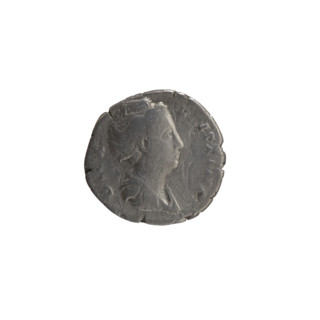 Denarius, posthumous issue for Faustina the Elder (98–141; Roman empress 138–141). Issuer: