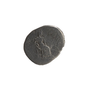 Denarius, posthumous bust of Faustina the Elder (98–141; Roman empress 138–141) facing right,