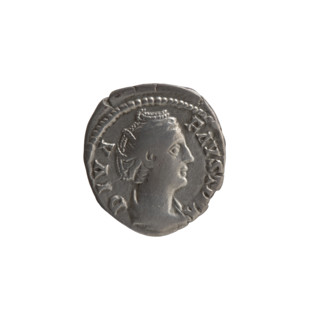 Denarius, posthumous issue of Faustina the Elder (98–141; Roman empress 138–141); issuer: Antoninus