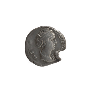 Denarius, posthumous issue for Faustina the Elder (98–141; Roman empress 138–141); issuer: