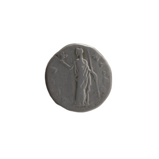 Denarius, Faustina the Elder (posthumous, 98–141; Roman empress 138–141). Issuer: Antoninus Pius