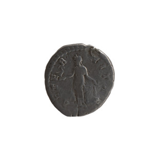Denarius (with a detached ear), Faustina the Elder (98–141; Roman empress 138–141) (posthumously),
