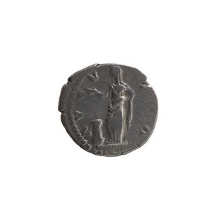 Denarius, posthumous issue for Faustina the Elder (98–141; Roman empress 138–141), issuer Antoninus