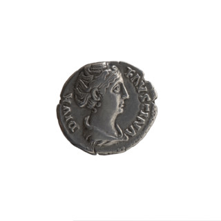 Denarius, Faustina the Elder (98–141; Roman empress 138–141) (posthumous), issuer Antoninus Pius