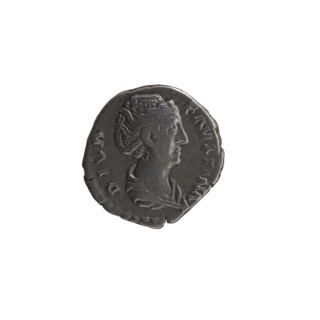 Denarius, posthumous issue for Faustina the Elder (98–141; Roman empress 138–141); issuer: