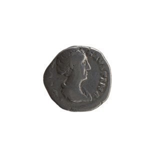 Denarius, Faustina the Elder (98–141; Roman empress 138–141) (posthumous issue of Antoninus Pius,