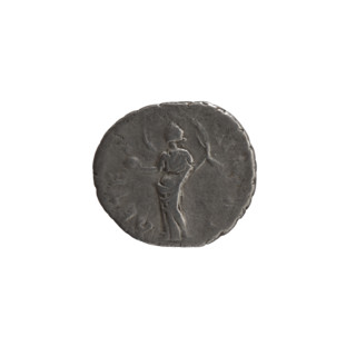 Denarius, posthumous issue for Faustina the Elder (98–141; Roman empress 138–141). Obverse: Bust of