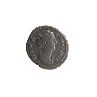 denarius, Faustina the Elder (98–141; Roman empress 138–141) (posthumous), Antoninus Pius (86–161;