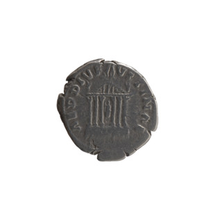 Denarius, posthumous issue for Faustina the Elder (98–141; Roman empress 138–141). Obverse: Bust of