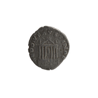 Denarius, posthumous issue for Faustina the Elder (98–141; Roman empress 138–141), issuer Antoninus