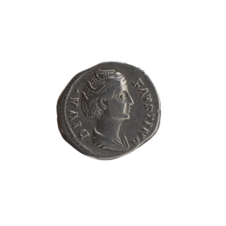 Denarius, Faustina the Elder (98–141; Roman empress 138–141) (posthumous); issuer: Antoninus Pius