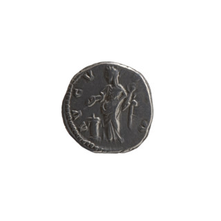Denarius, posthumous issue for Faustina the Elder (98–141; Roman empress 138–141); issuer: