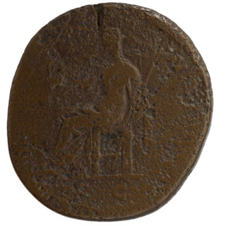 Sestertius, posthumous issue for Faustina the Elder (98–141; Roman empress 138–141); issuer: