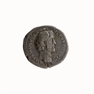 Denarius, Antoninus Pius (86–161; Roman emperor 138–161), issuer; Marcus Aurelius (121–180; Roman