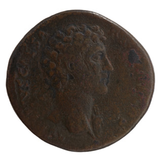 Sestertius, Antoninus Pius (86–161; Roman emperor 138–161), issuer; Marcus Aurelius (121–180; Roman