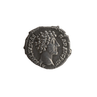 Denarius, Marcus Aurelius (121–180; Roman emperor 161–180), caesar 139–161; issuer: Antoninus Pius