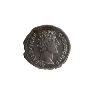Denarius, Marcus Aurelius (121–180; Roman emperor 161–180), issuer: Antoninus Pius (86–161; Roman