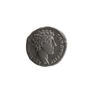 Denarius, Marcus Aurelius (121–180; Roman emperor 161–180), caesar 139–161; issuer: Antoninus Pius