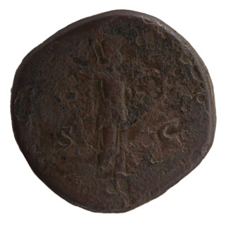 Sestertius, Marcus Aurelius (121–180; Roman emperor 161–180), (caesar 139–161); issuer: Antoninus