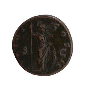 Dupondius; Marcus Aurelius (121–180; Roman emperor 161–180), (caesar 139–161), issuer: Antoninus